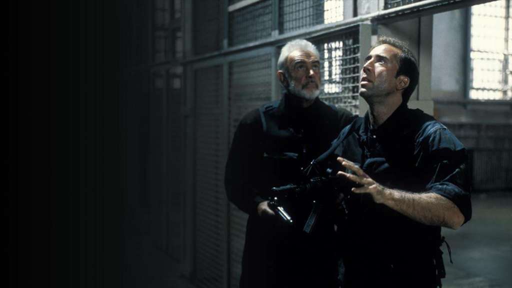 Photo of a scene from "The Rock" movie filmed at Al-Catraz.